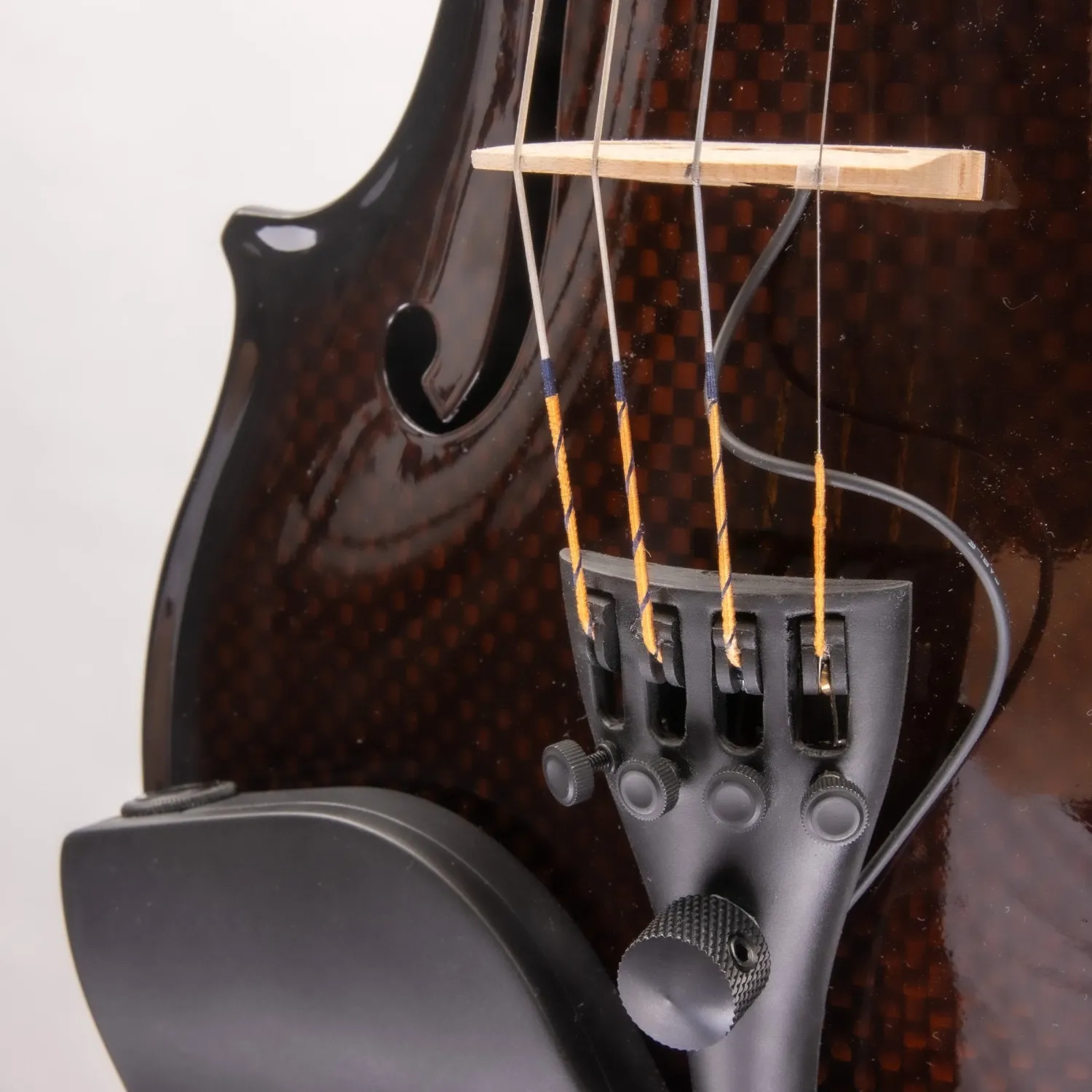 Glasser Carbon Series Akustik-E-Violine 4/4 Hochglanz