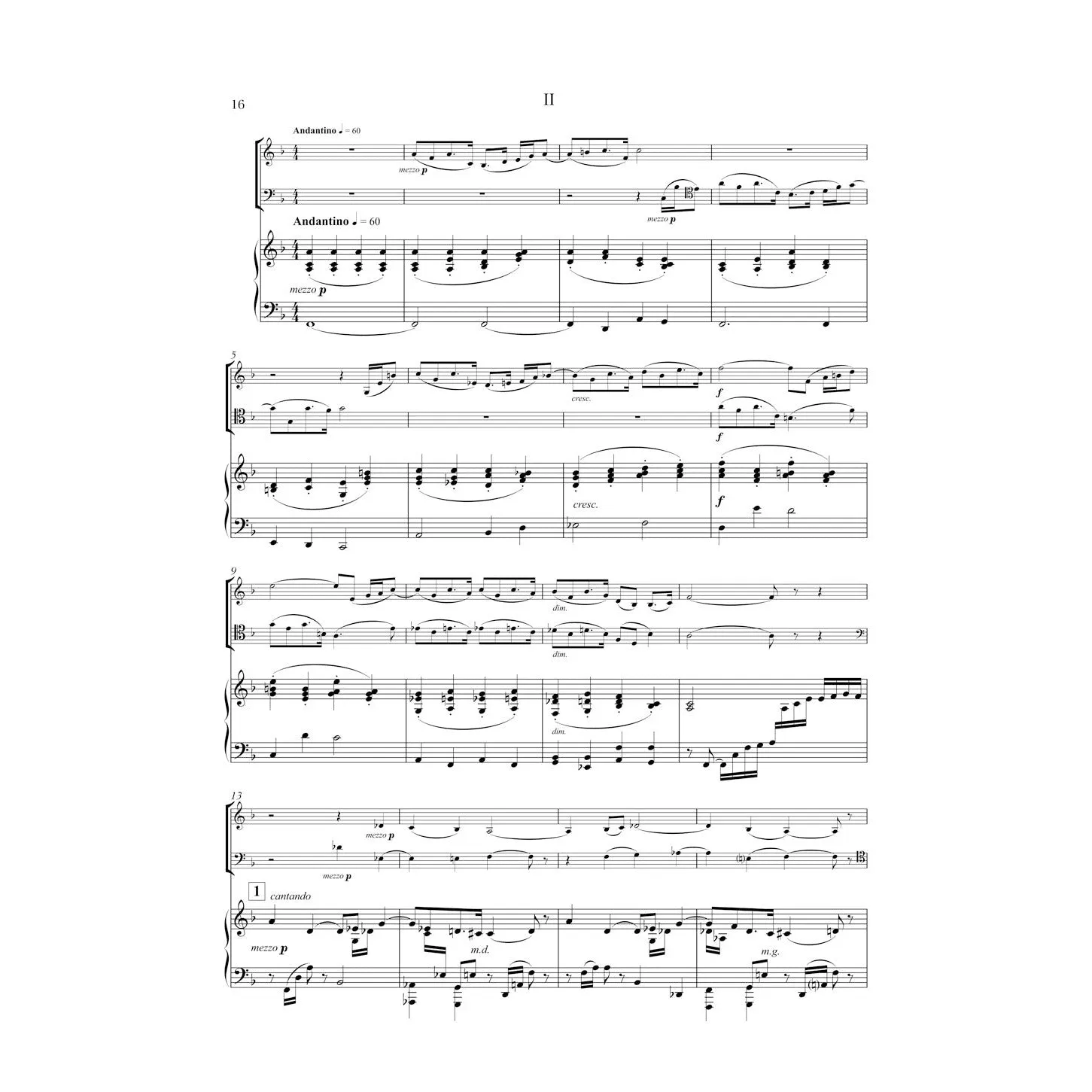 Shar Music Fauré Klaviertrio d-moll op. 120 Noten Klavier Violine Cello