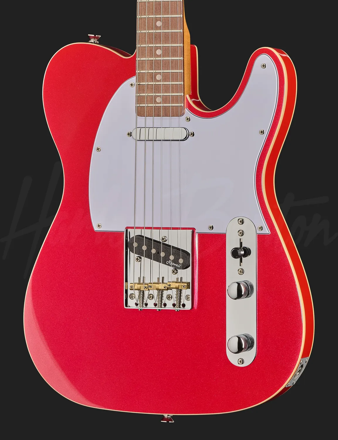 Harley Benton Classic TE-62DB CAR E-Gitarre Candy Apple Red