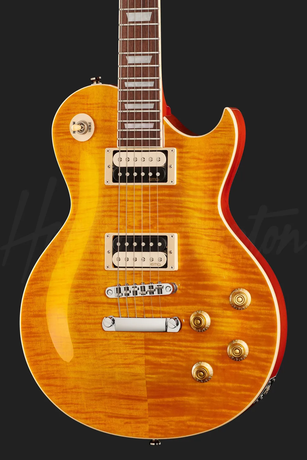 Harley Benton SC-550 Plus E-Gitarre PAF EMG aktiv