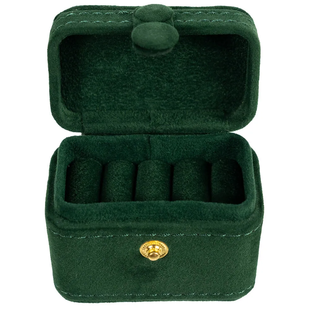 Shar Music Mini Schmuckkästchen Instrumentenkoffer Samt Blau