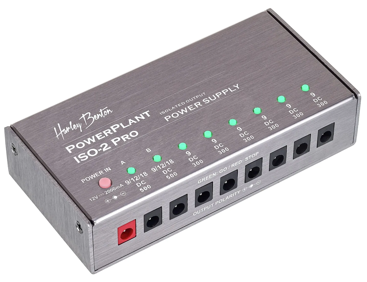 Harley Benton PowerPlant ISO-2 Pro Netzteil 8-fach
