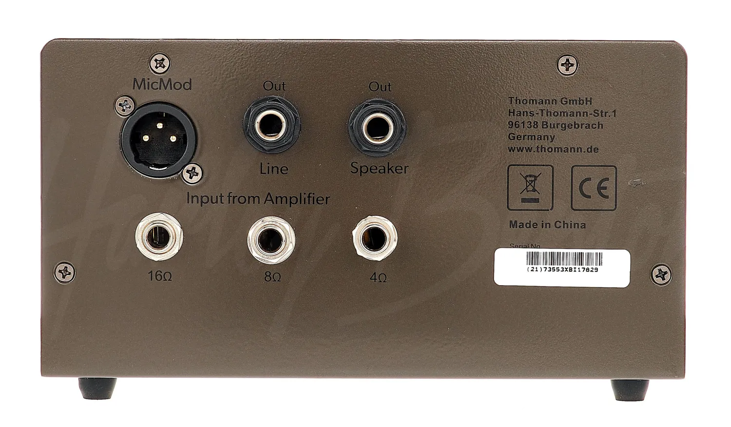 Harley Benton Standard PA-100 Power Attenuator für Röhrenamps