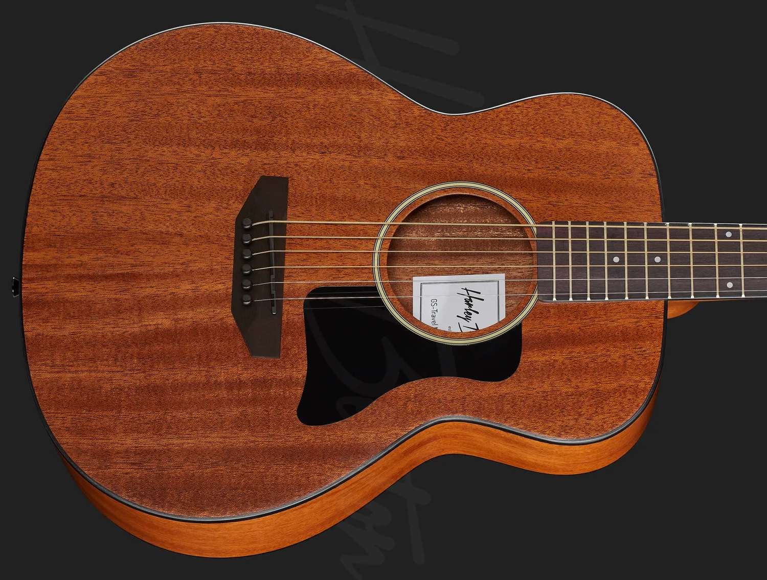 Harley Benton GS-Travel Reisegitarre Mahagoni