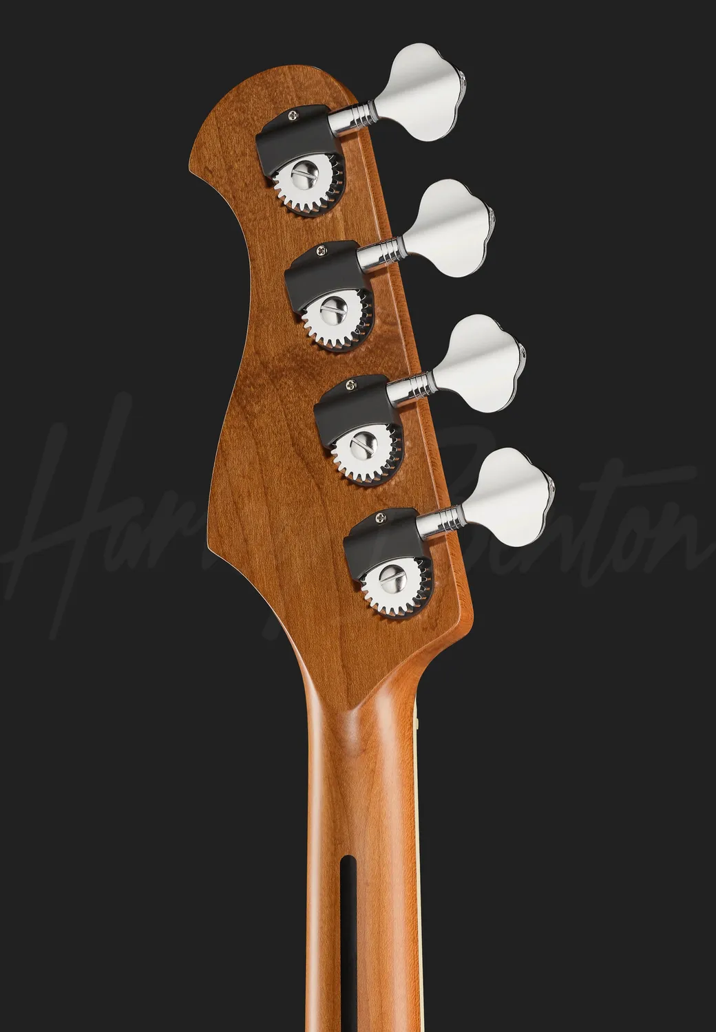 Harley Benton MV-4P E-Bass Burgundy Mist Precision Singlecoil