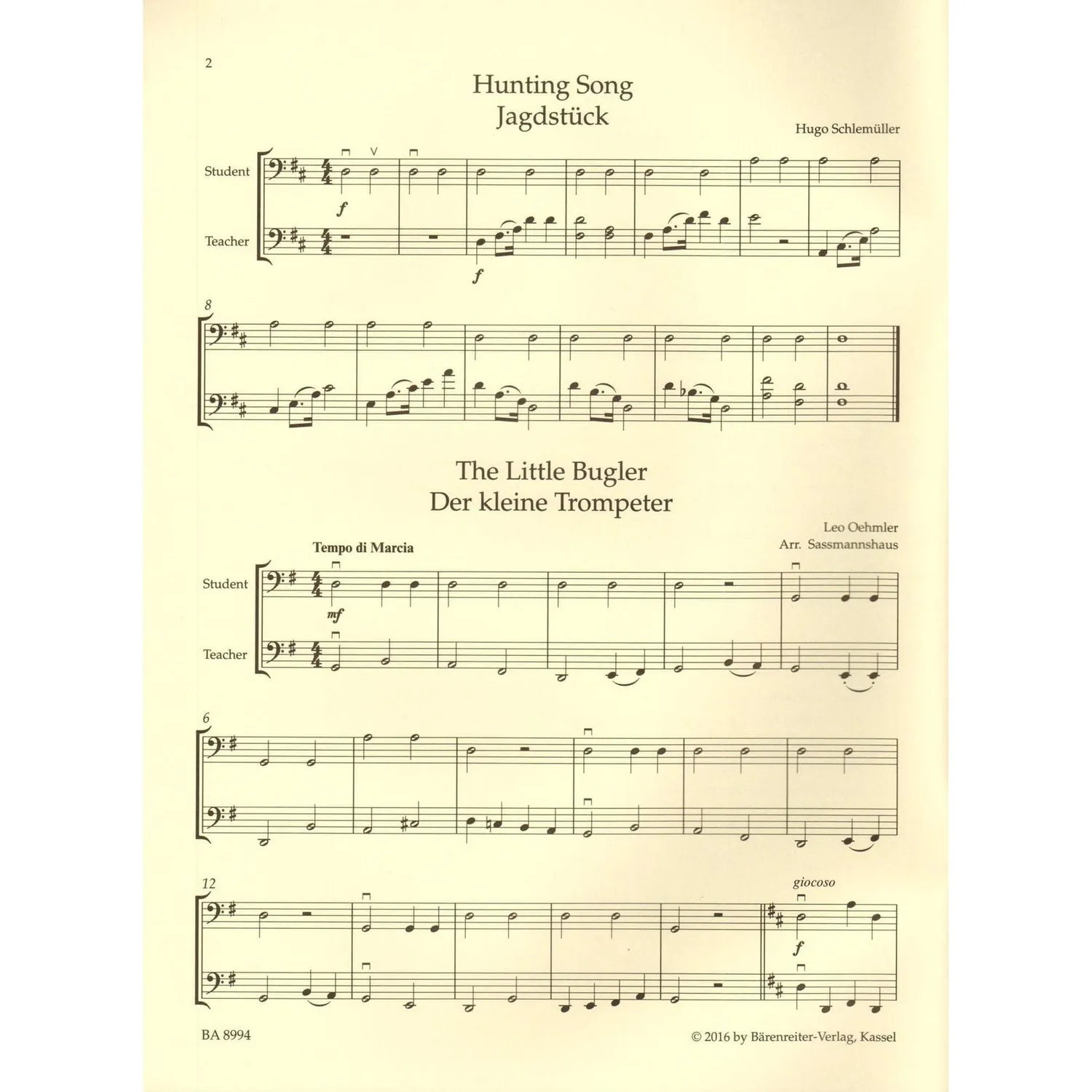 Sassmannshaus Cello Recital Album 1 Noten 18 Stücke