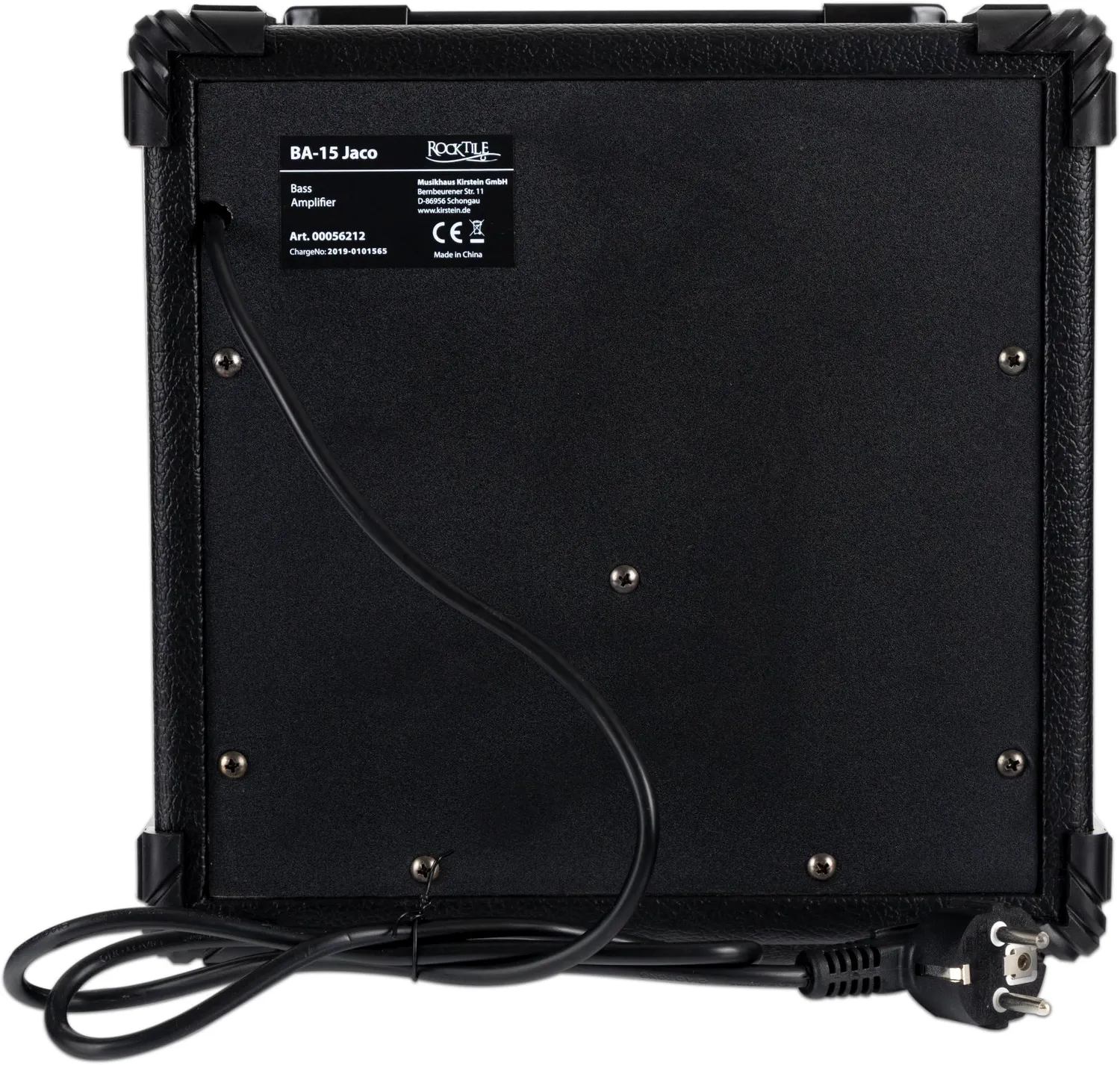 Rocktile BA-15 Jaco Basscombo Verstärker 15 Watt schwarz
