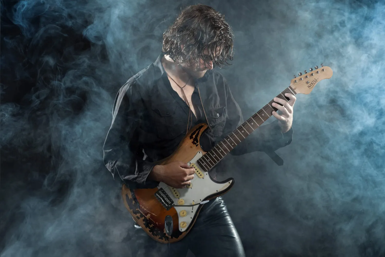 Rocktile Vinstage ST-BBHSB E-Gitarre Sunburst Relic