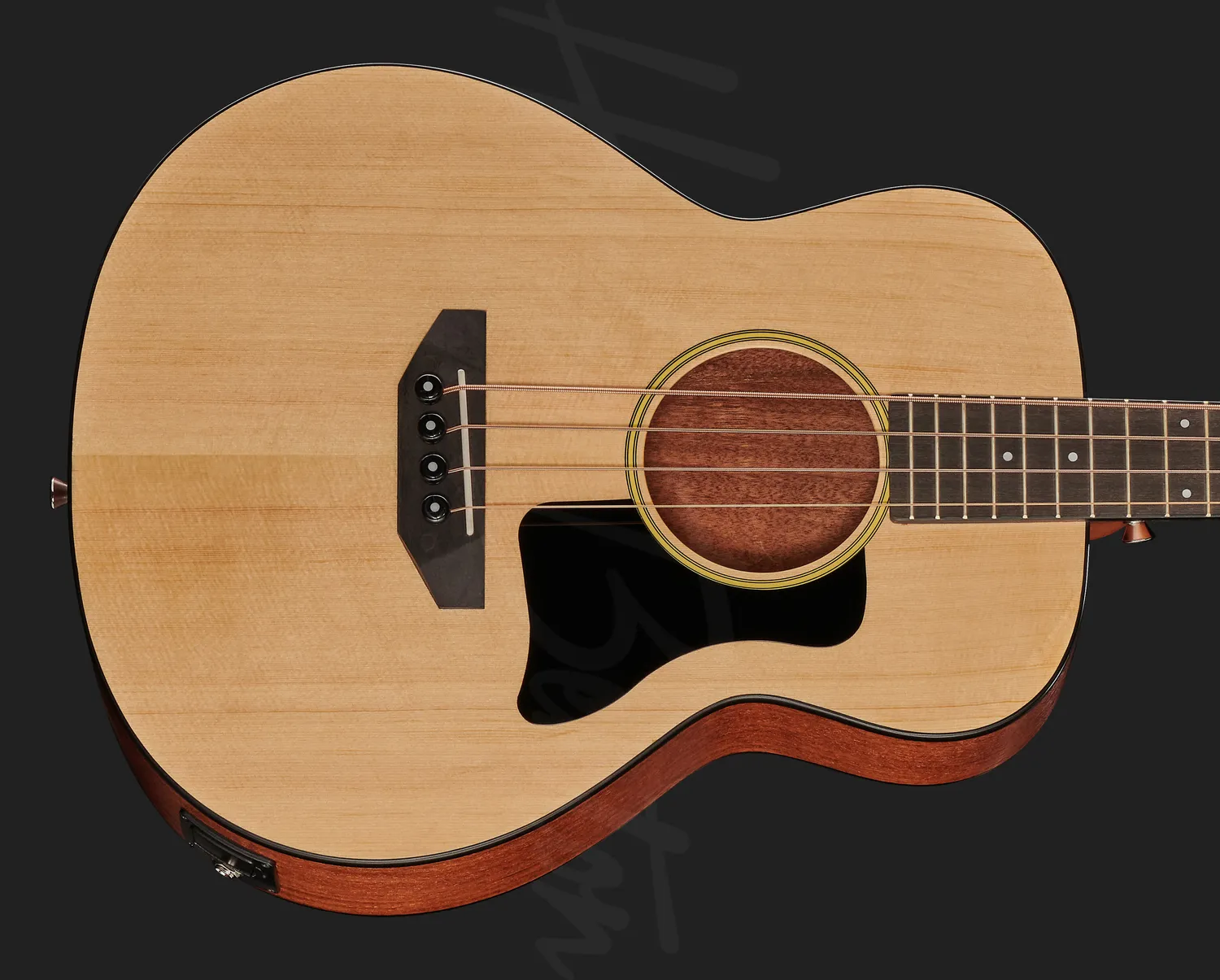 Harley Benton GS-Travel-E Akustikbass Fichte 3/4