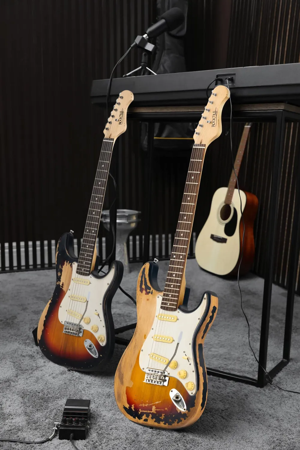 Rocktile Vinstage ST-BBHSB E-Gitarre Sunburst Relic