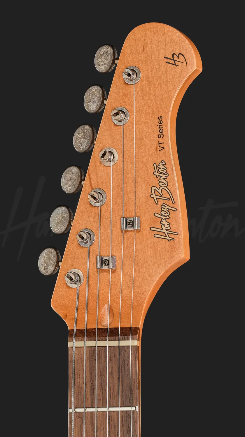 Harley Benton Classic Series ST-62HA E-Gitarre Sunburst Heavy Aged