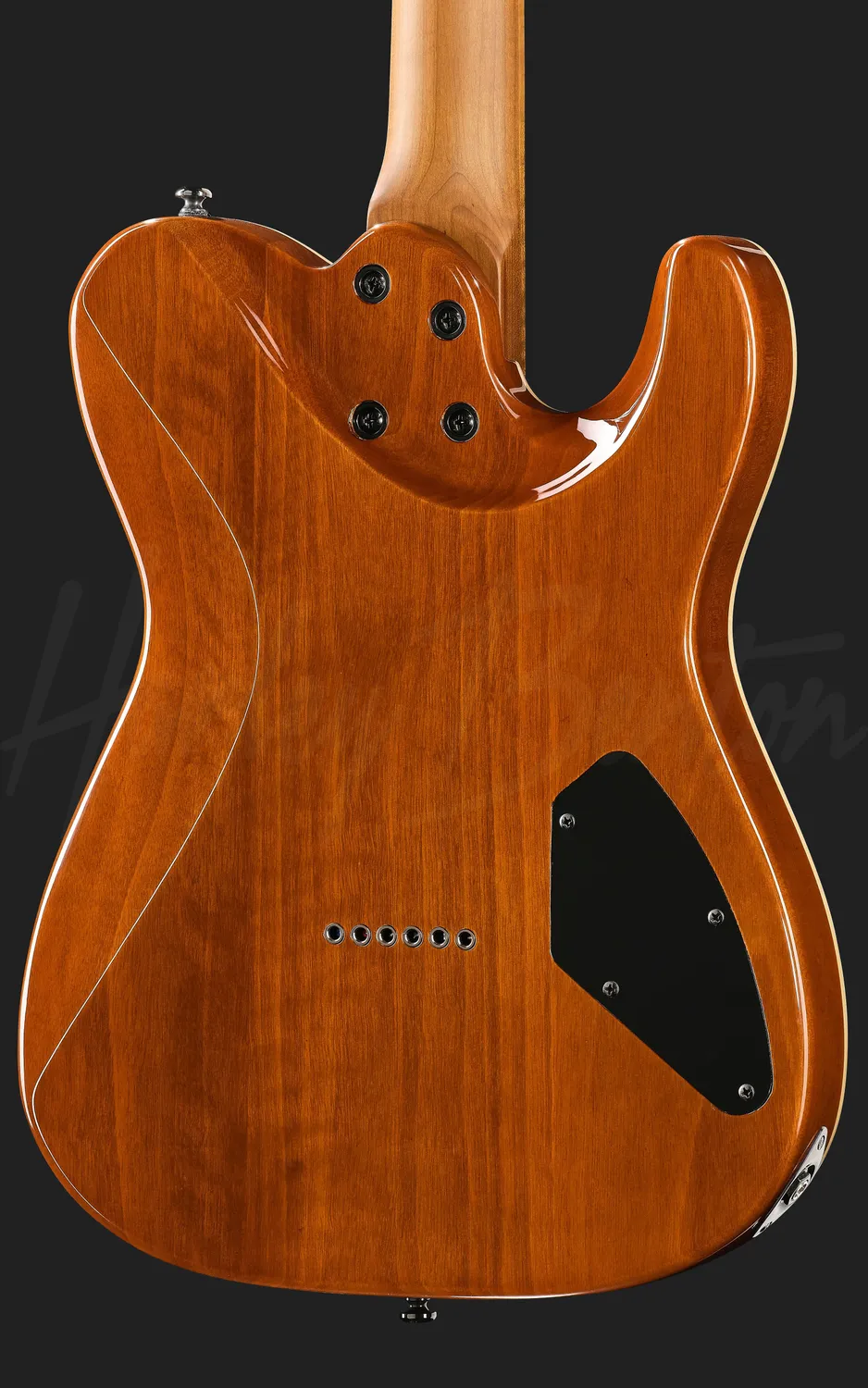 Harley Benton Fusion-T II HH LH MN HT BM E-Gitarre Black Linkshänder