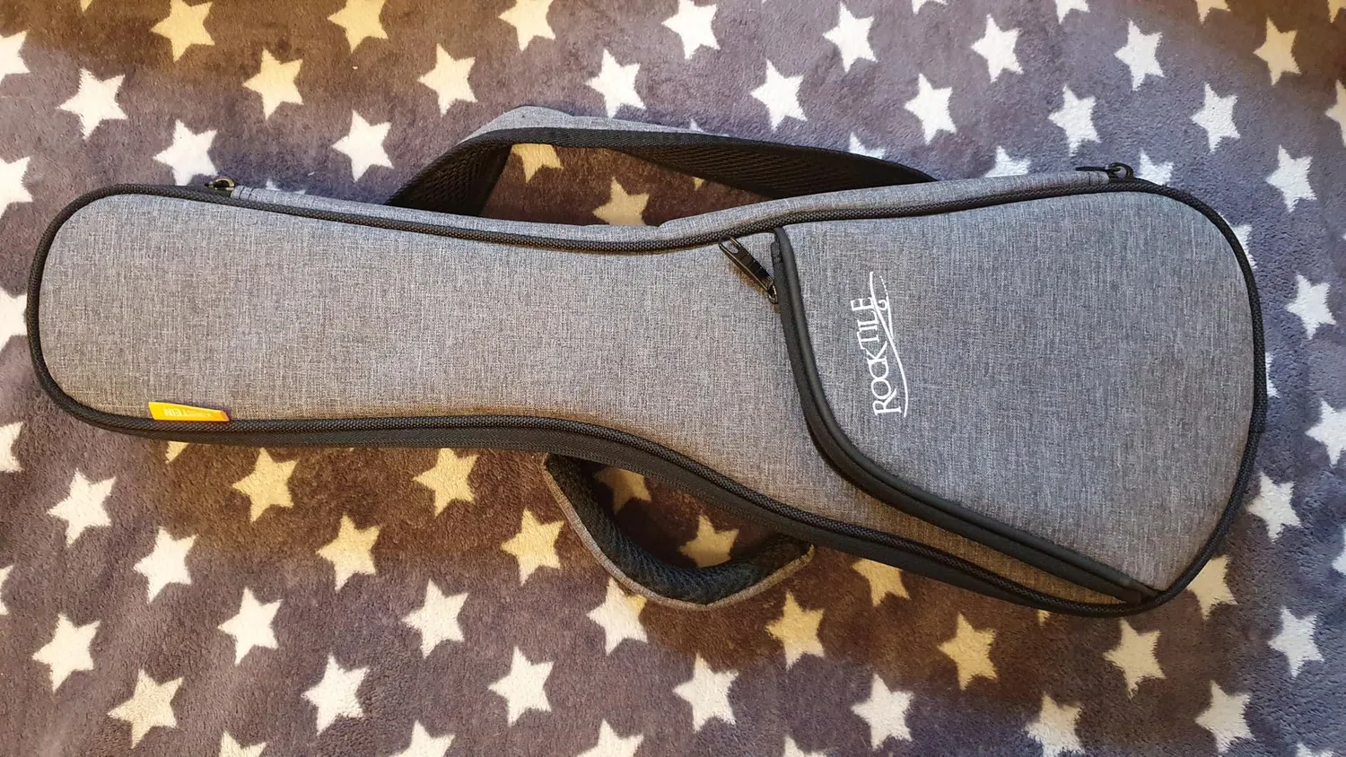 Rocktile UB-6122GY Gigbag Sopran-Ukulele Grau 55 cm