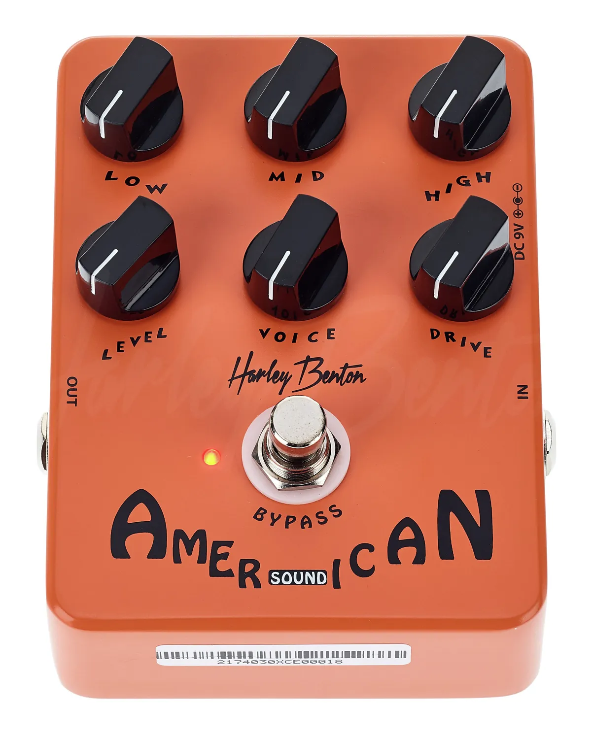 Harley Benton American TrueTone Effektpedal Distortion