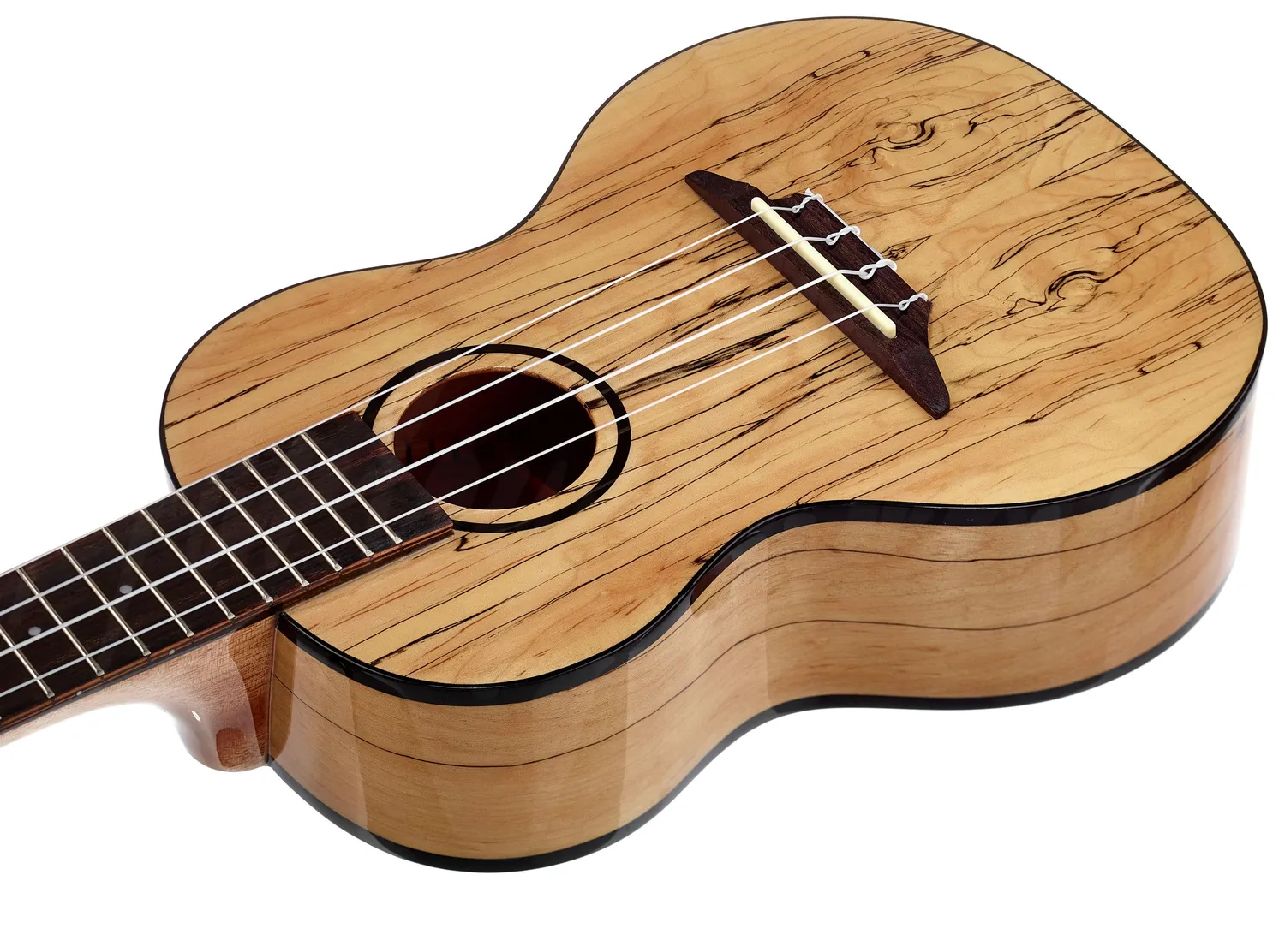 Harley Benton Kahuna CLU-32C Konzert-Ukulele Maserahorn