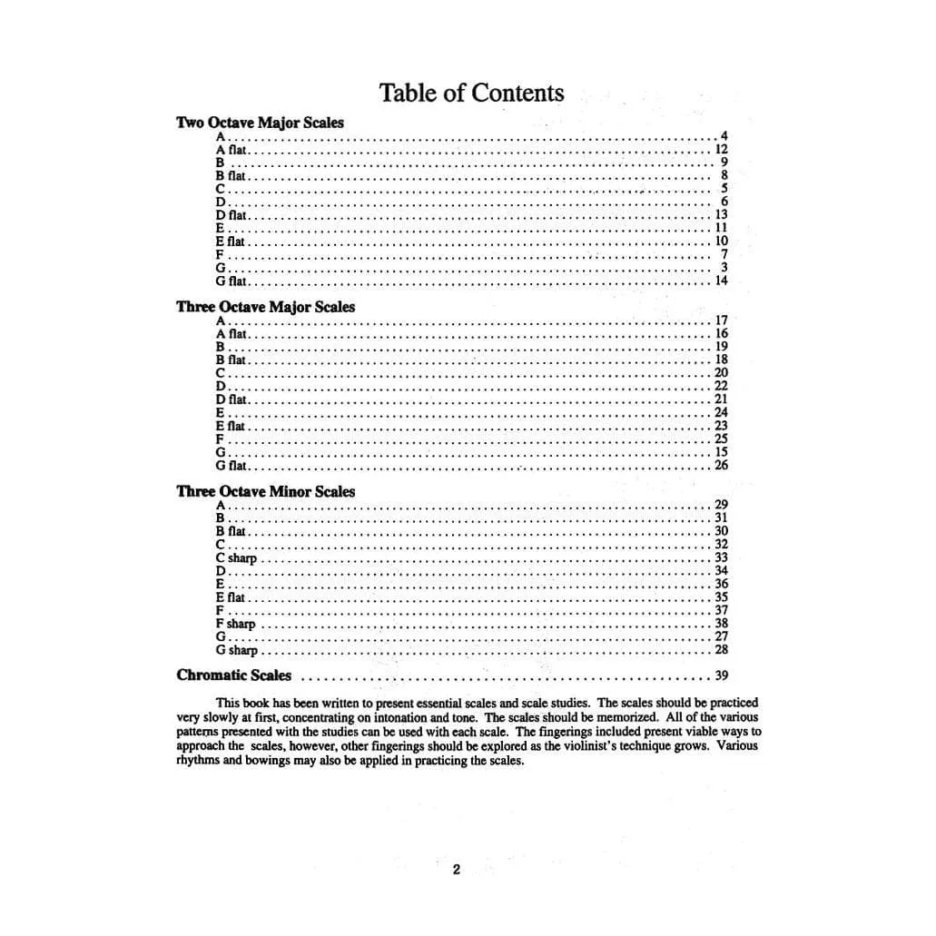 Duncan Essential Scales Studies Violine Noten Mel Bay