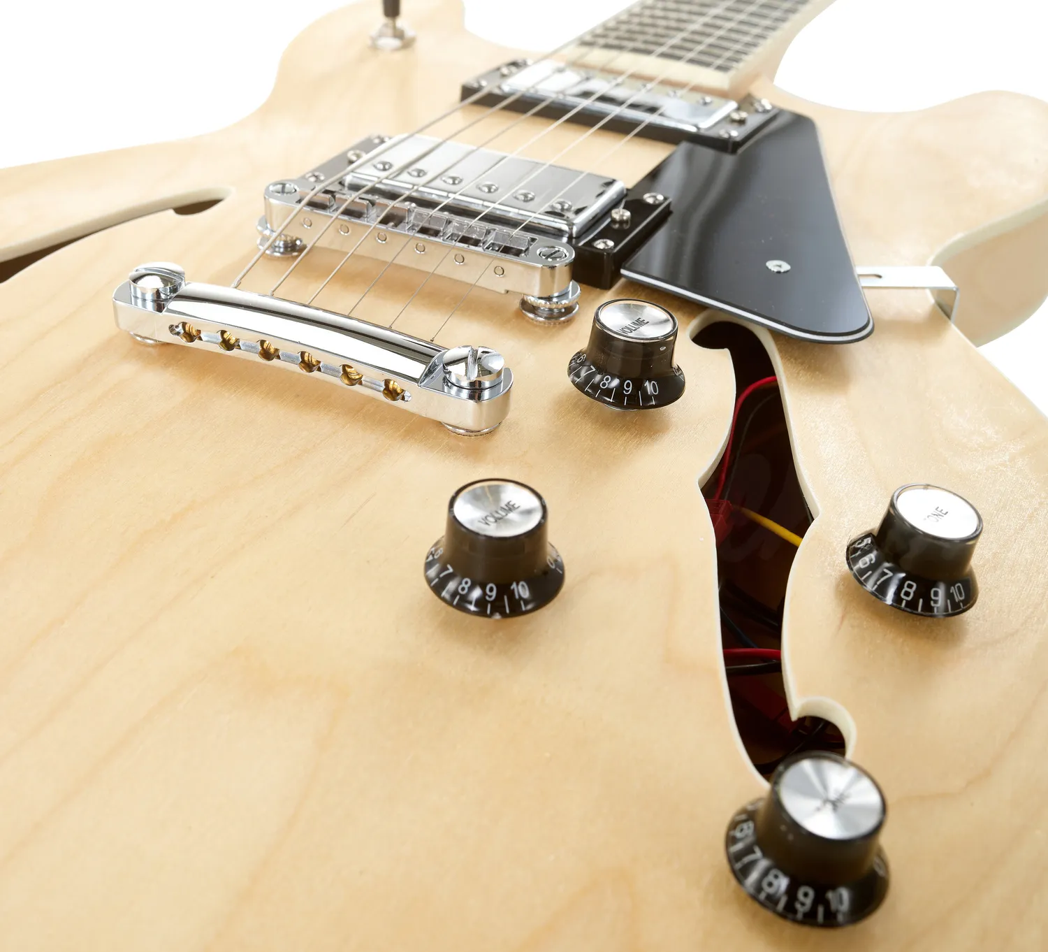 Harley Benton HB-35-Style E-Gitarren-Bausatz Semi-Hollow