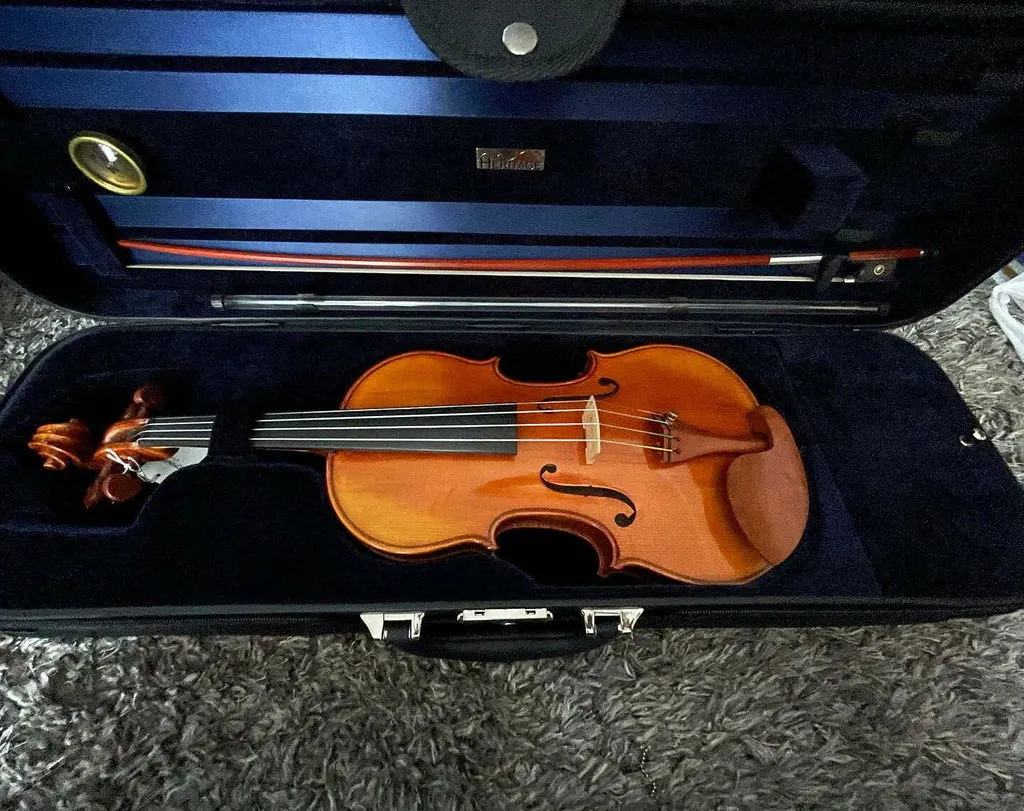 Carlo Lamberti Classic Violine 4/4 Stradivari-Modell Ebenholz