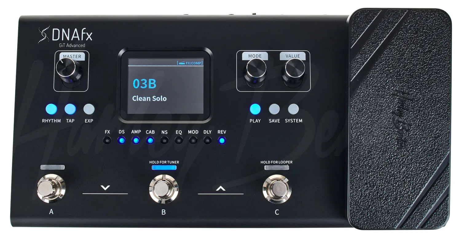Harley Benton DNAfx GiT Advanced Multieffektgerät 151 Effekte