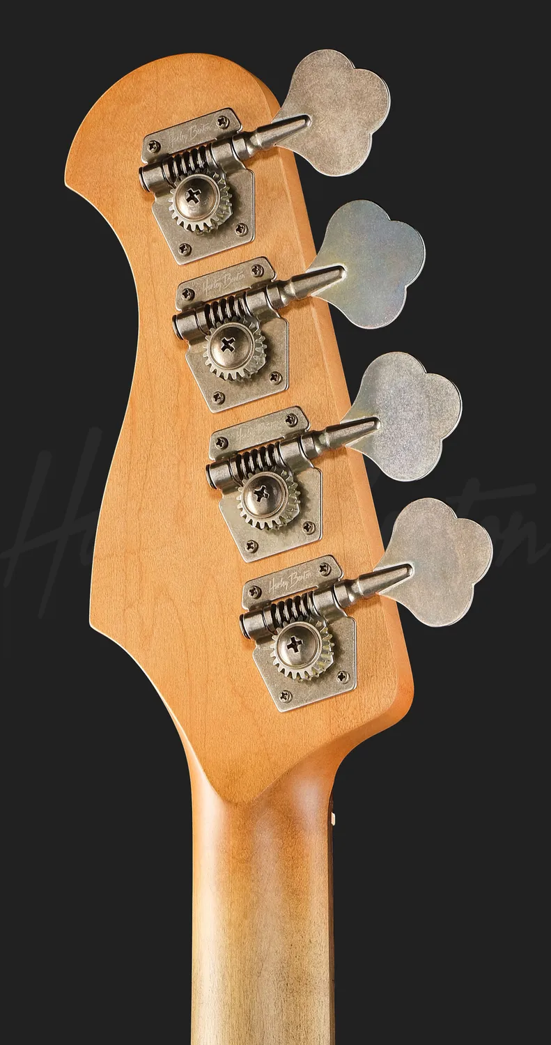 Harley Benton PB-62HA BK E-Bass Precision aged schwarz