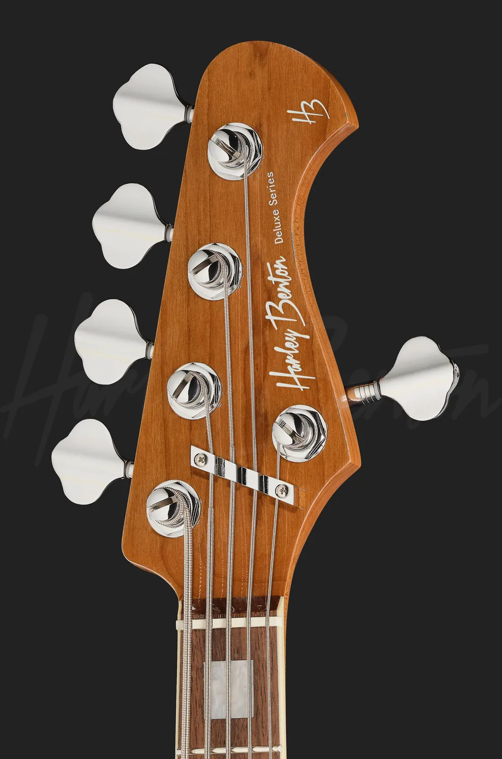 Harley Benton MV-5PJ E-Bass Natural 5-saitig PJ Alnico