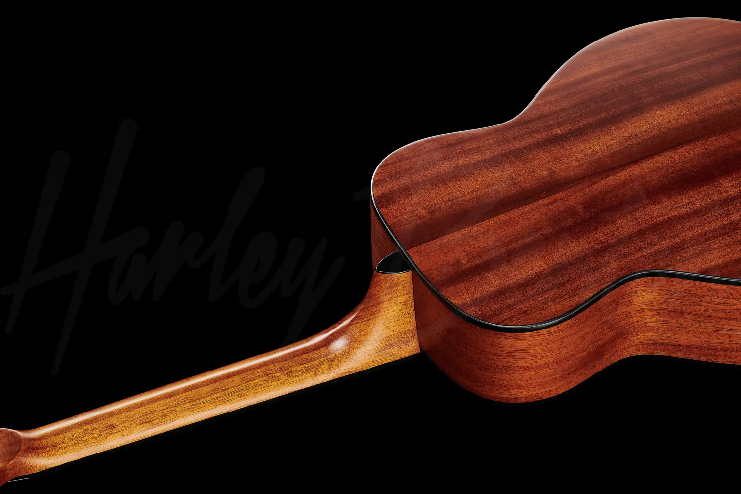 Harley Benton GS-Travel-E Reisegitarre Mahagoni Pickup