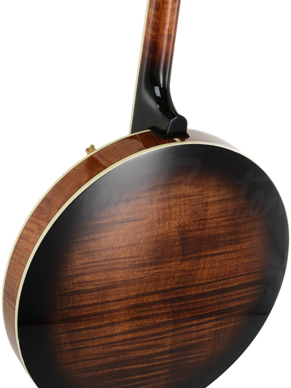 Harley Benton Bluegrass BJ-74Pro 4-Saiter Banjo Brown Burst mit Koffer