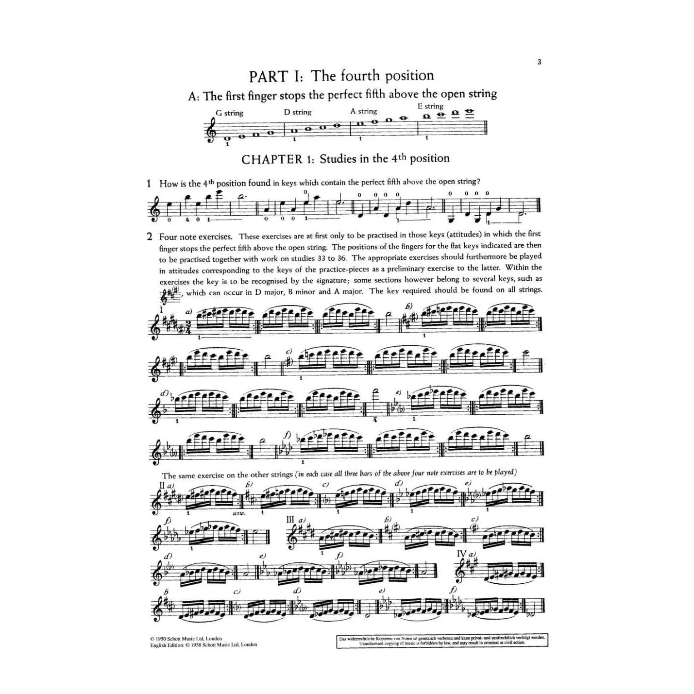 Schott Doflein Methode Band 5 Violinschule hohe Lagen