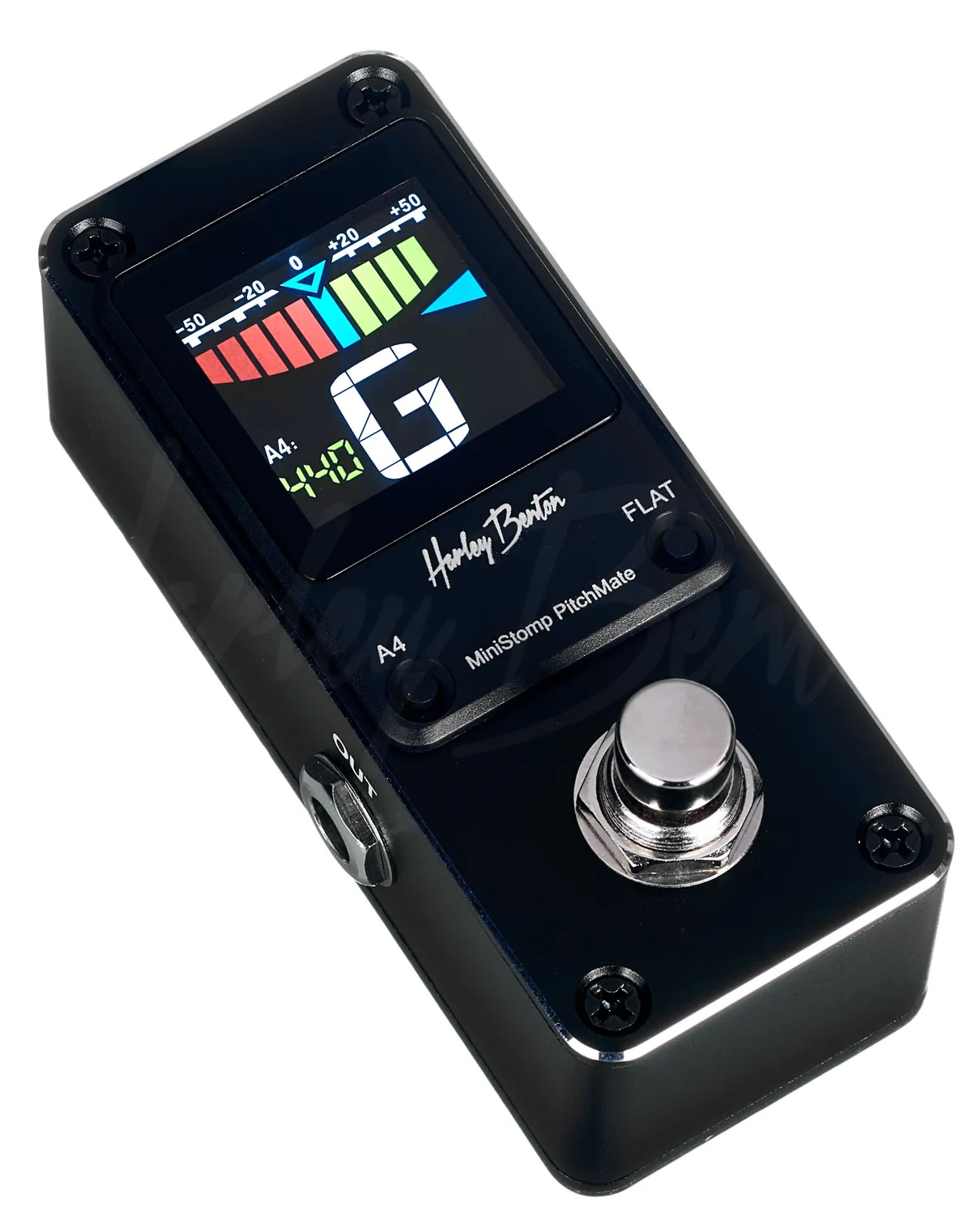 Harley Benton MiniStomp PitchMate Stimmgerät Pedal