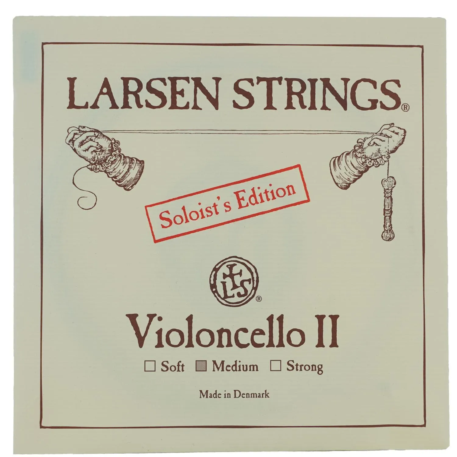 Larsen Soloist D Cellosaite 4/4 Medium warm fokussiert