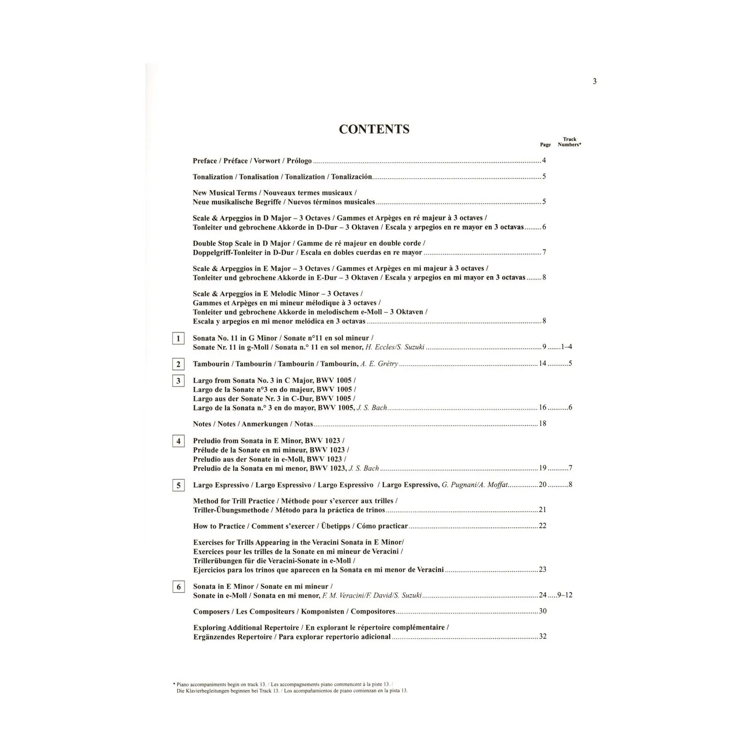 Suzuki Violin School Vol. 8 Violinschule mit CD