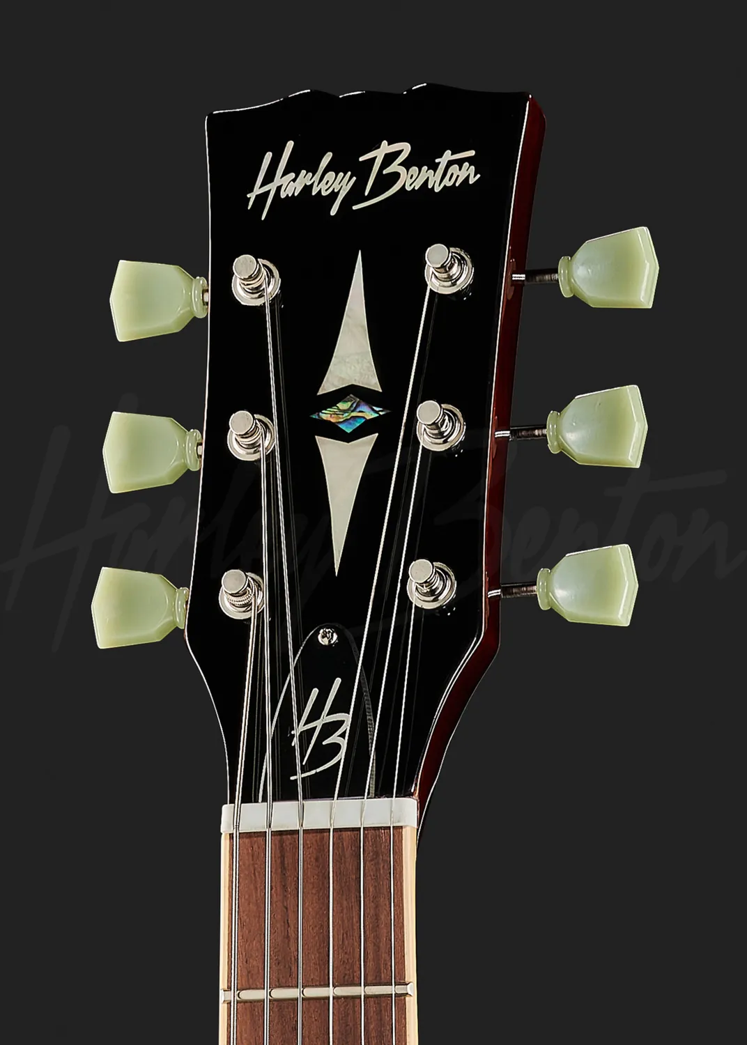 Harley Benton Vintage SC-550 II PAF E-Gitarre Paradise Flame