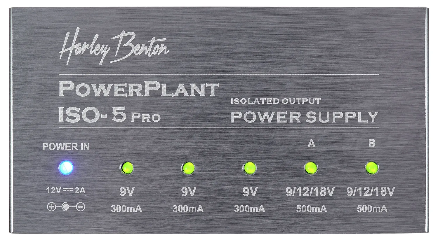 Harley Benton PowerPlant ISO-5 Pro Netzteil 5 Ausgänge