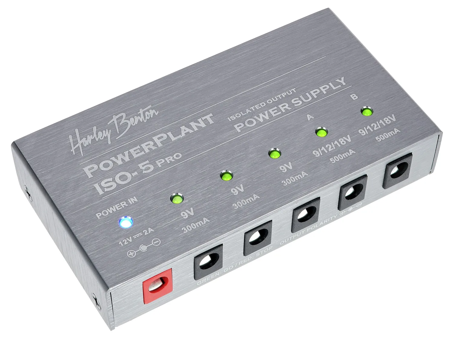 Harley Benton PowerPlant ISO-5 Pro Netzteil 5 Ausgänge