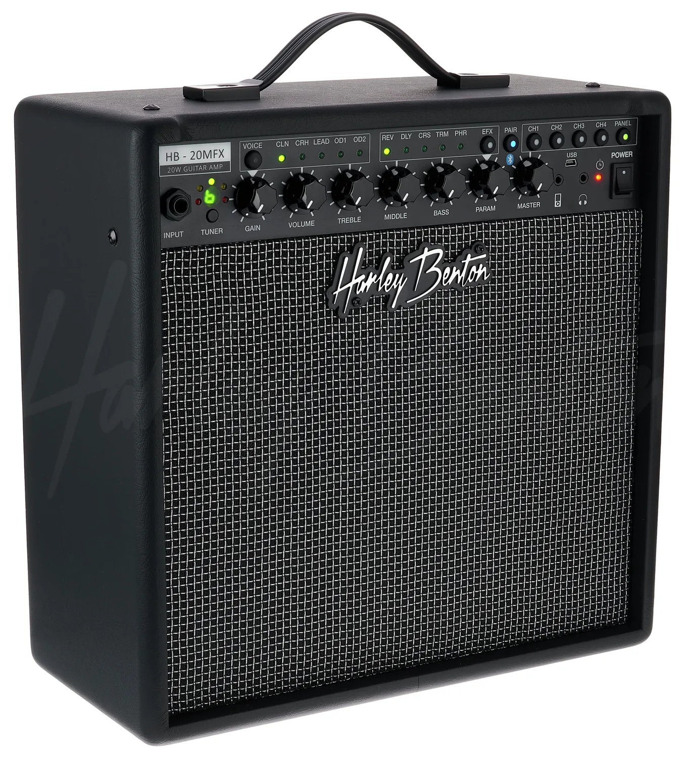 Harley Benton Student HB-20MFX Gitarrenverstärker 20W Modeling