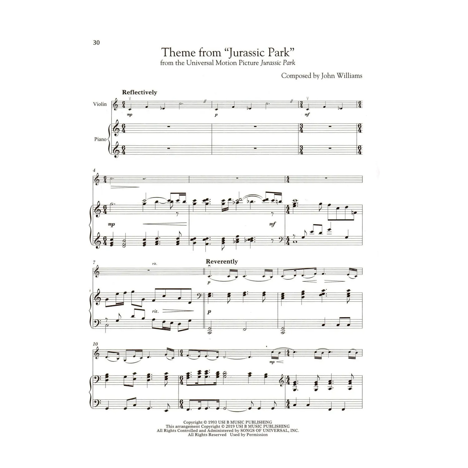 Hal Leonard Movie Themes Classical Players Violinenoten Violine Klavier