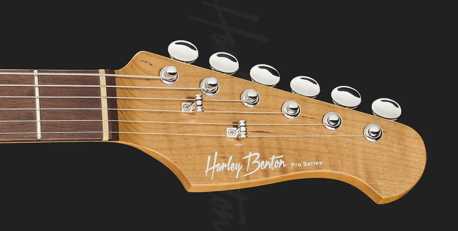 Harley Benton ST-Modern Plus HSS E-Gitarre Seafoam Green Tremolo