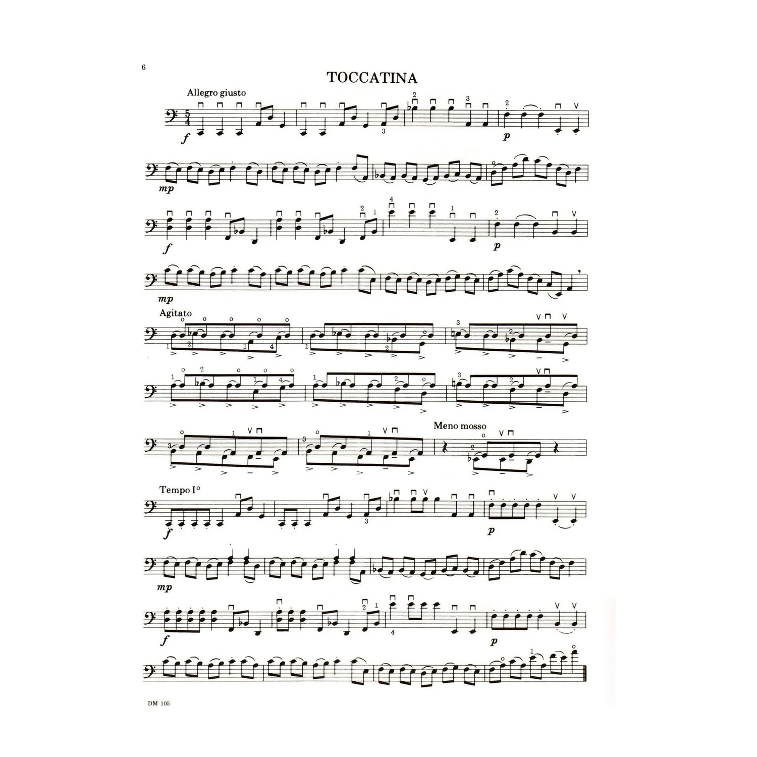 Matz Suite Lights and Shadows Cellonoten Cello solo