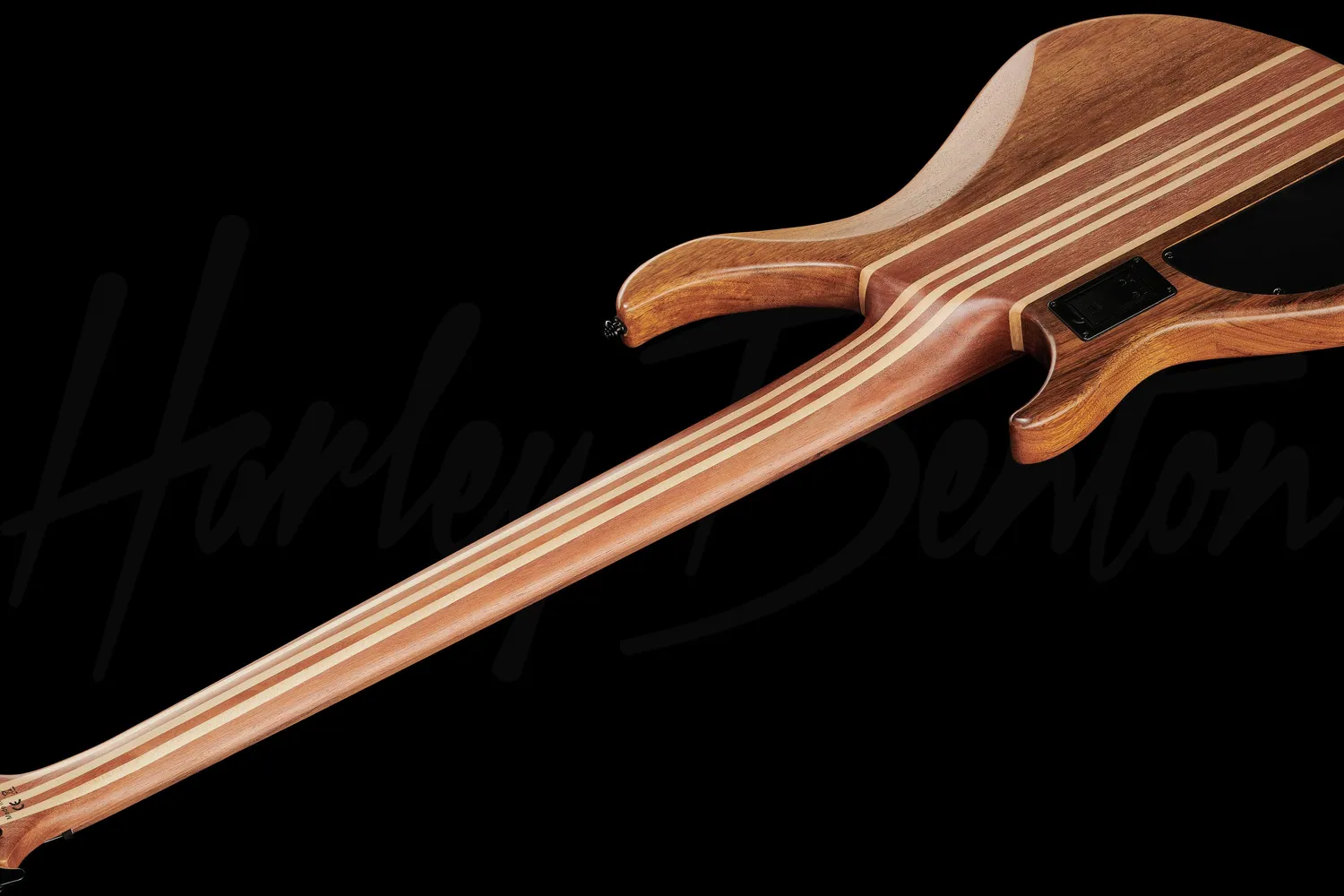 Harley Benton Pro HBZ-2005FL E-Bass 5-Saiter Bundlos Natur