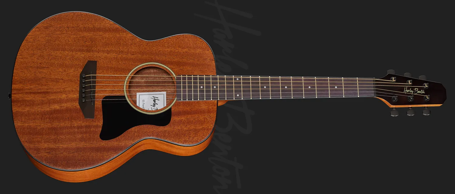 Harley Benton GS-Travel Reisegitarre Mahagoni