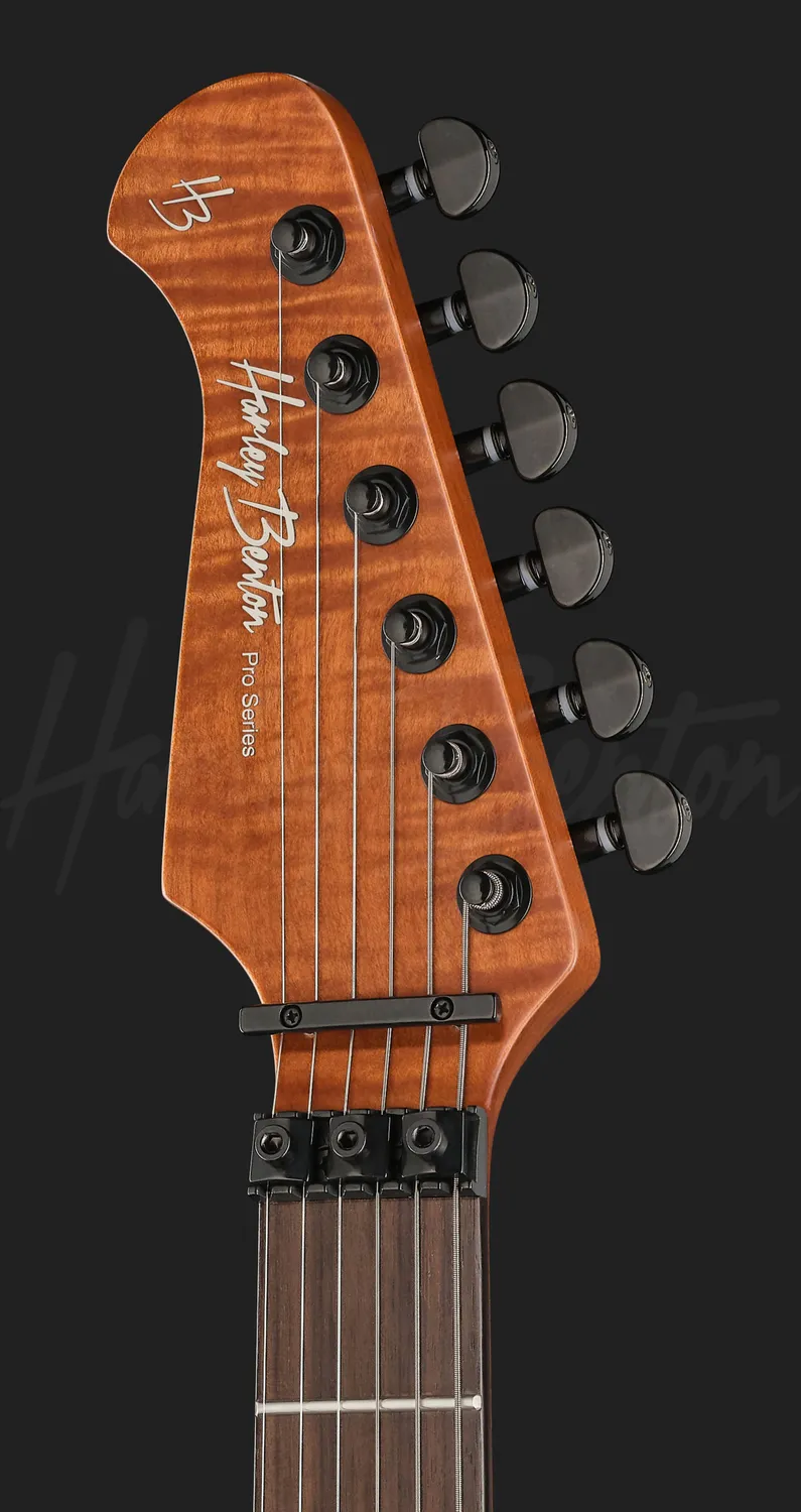 Harley Benton Fusion-IV HH LH RW FR E-Gitarre White Metallic Floyd Rose