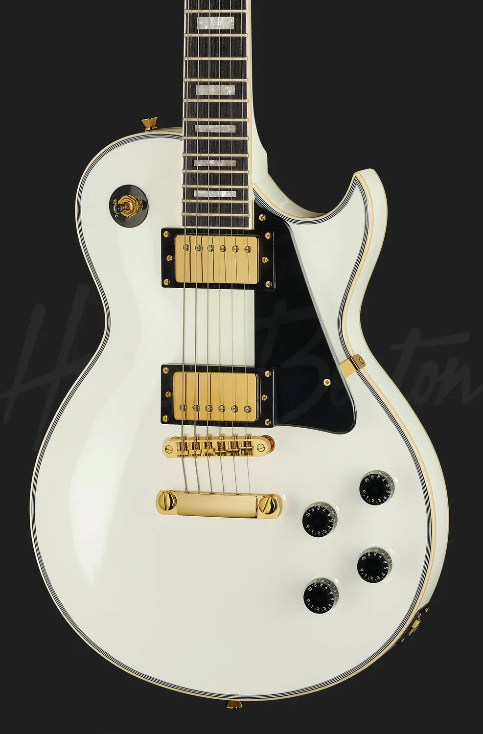 Harley Benton Vintage Series SC-500 WH E-Gitarre weiß