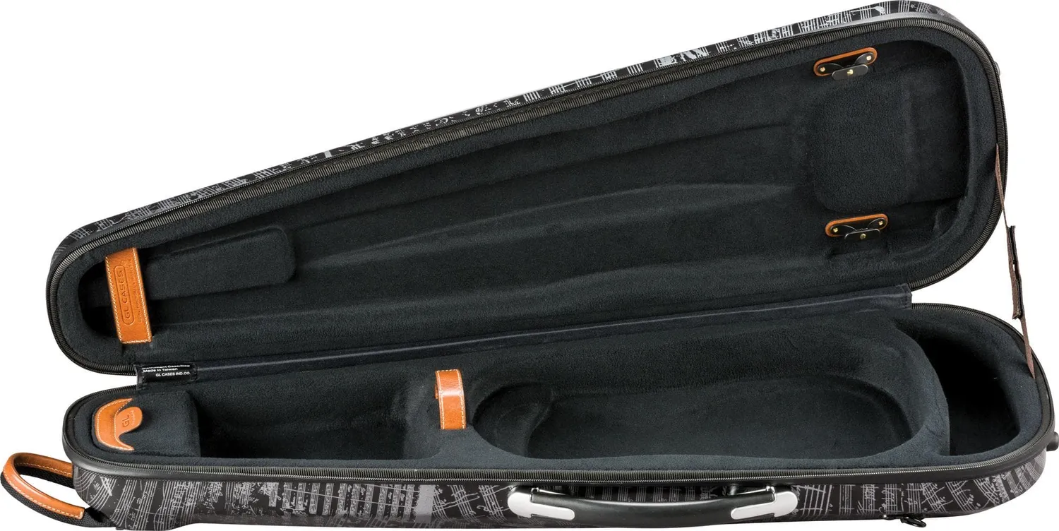 GL Combi Form-Violinkoffer 4/4 rot 81 x 28 cm