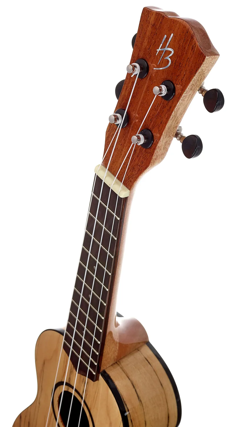 Harley Benton Kahuna CLU-30S Ukulele Spalted Maple Aquila