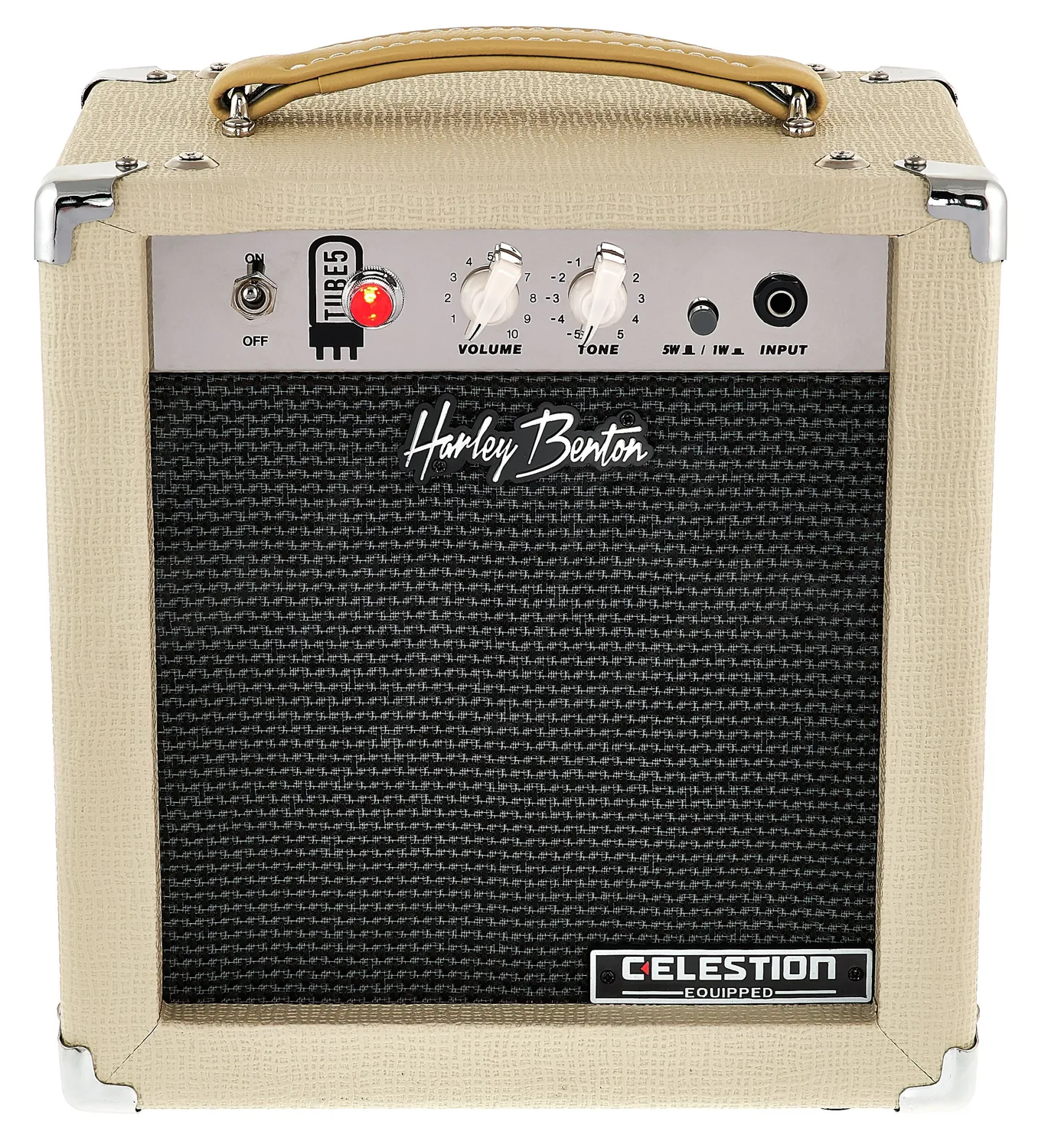 Harley Benton TUBE5 Celestion Röhrencombo 5 Watt 1-Watt-Modus