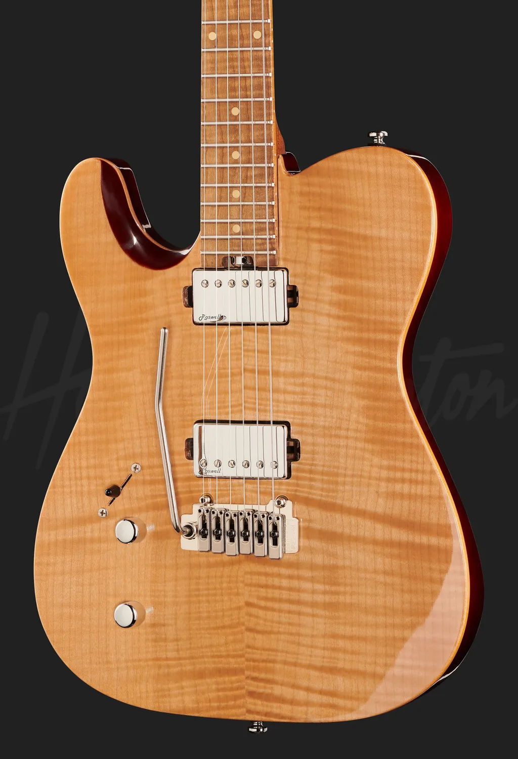Harley Benton Fusion-T HH LH Roasted E-Gitarre links