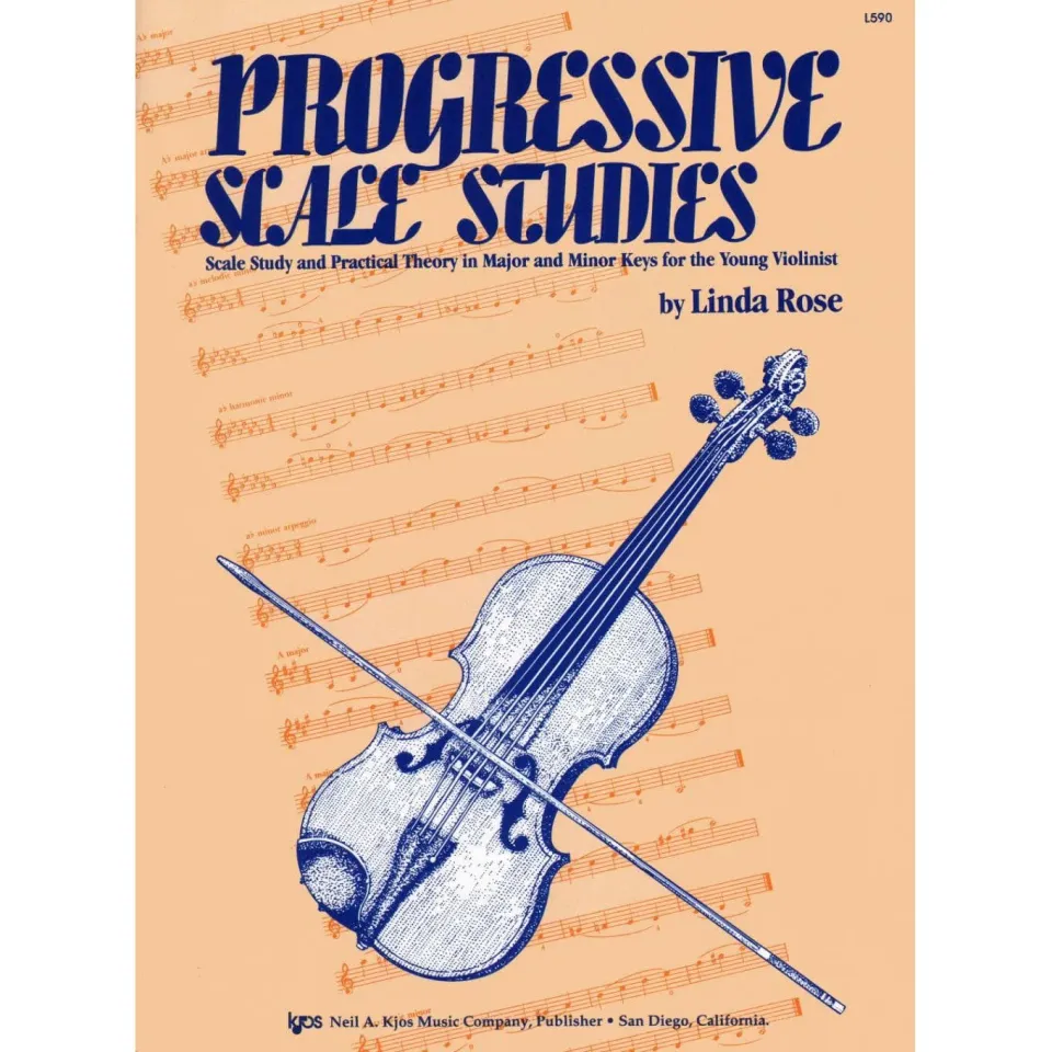 Linda Rose Progressive Scale Studies Violine Noten