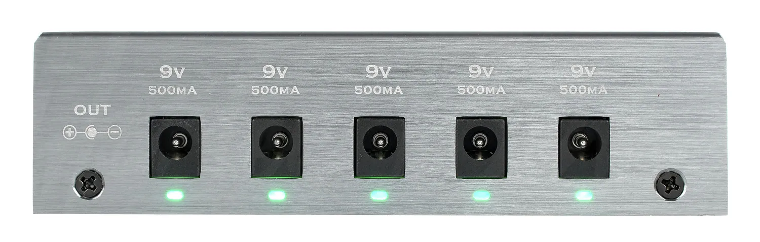 Harley Benton Standard PowerPlant ISO-1AC Pro Netzteil 5-fach