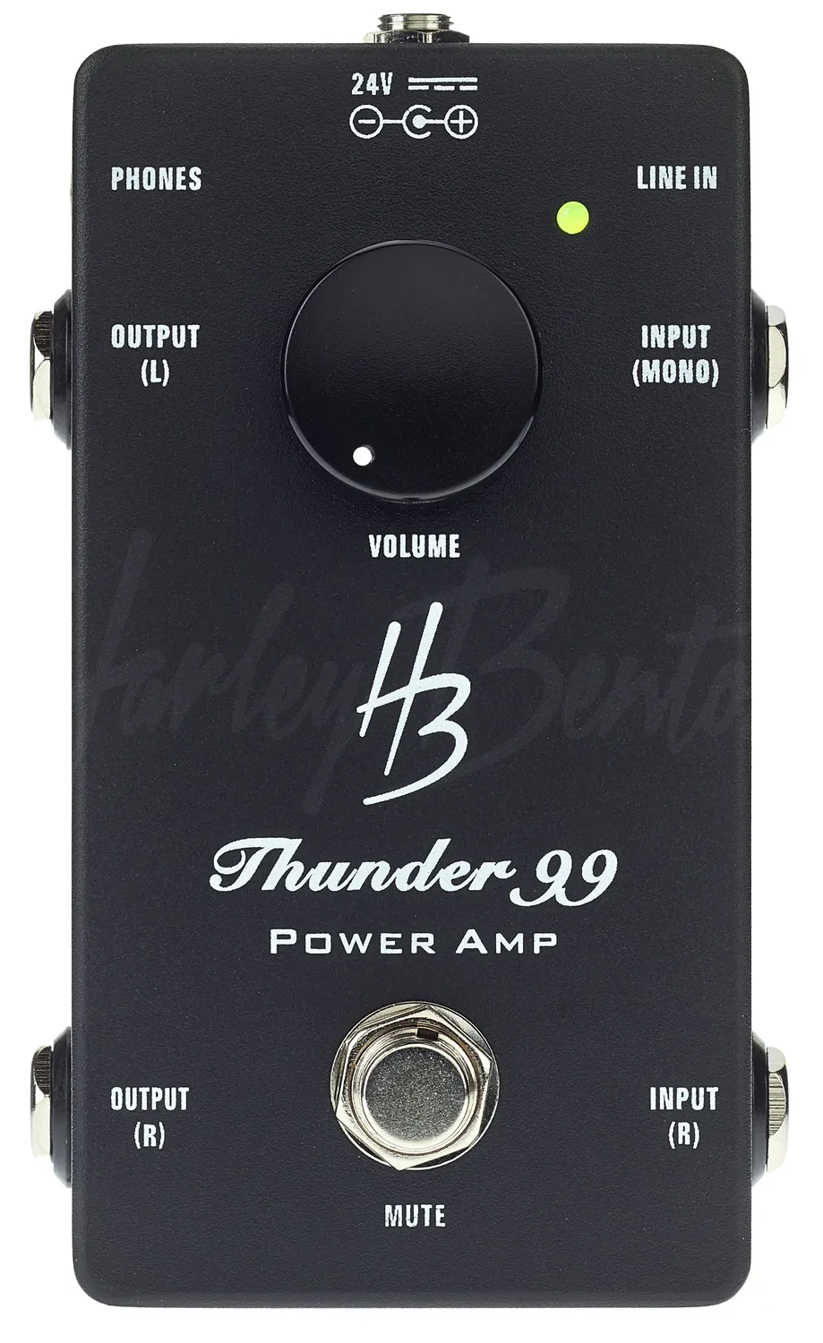 Harley Benton Custom Line Thunder 99 Endstufen-Pedal 2x50 Watt