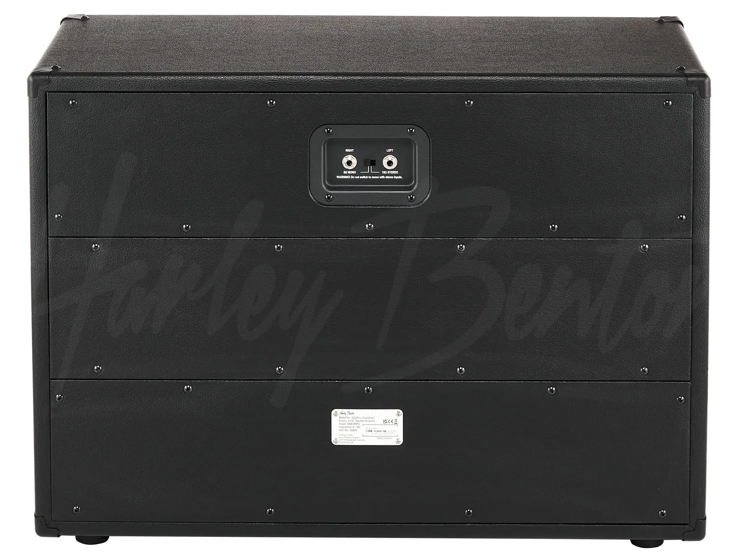 Harley Benton G212Plus Creamback Gitarrenbox 2x12